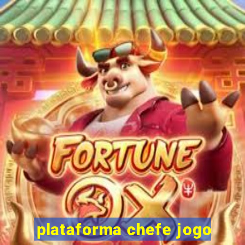 plataforma chefe jogo